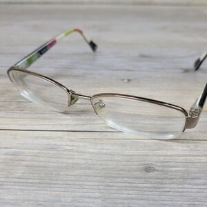 Coach Eyeglasses Frames HC 5004 Bettie 9027 Dark Brown Stripe Women 51-16-135